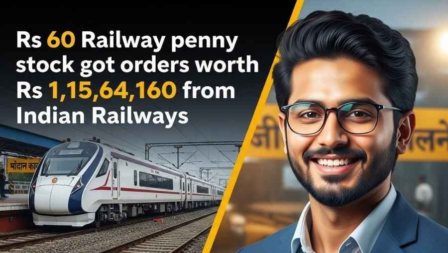 60Rs Railway Stock Got Order From Indian Railways