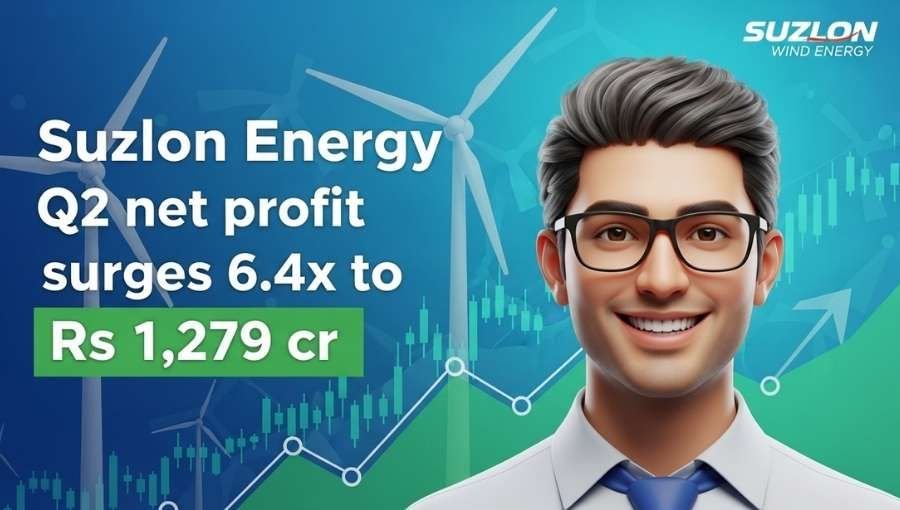 Suzlon Energy Q2 Net Profit Surges To 1279Cr